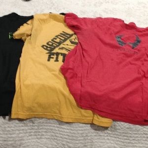 Bundle of 3 workout shirts 2 Hylete 1 Rokfit